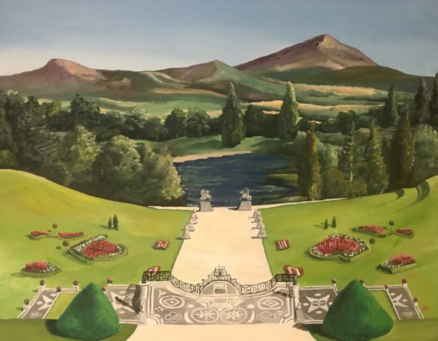 Powerscourt Ireland Painting
